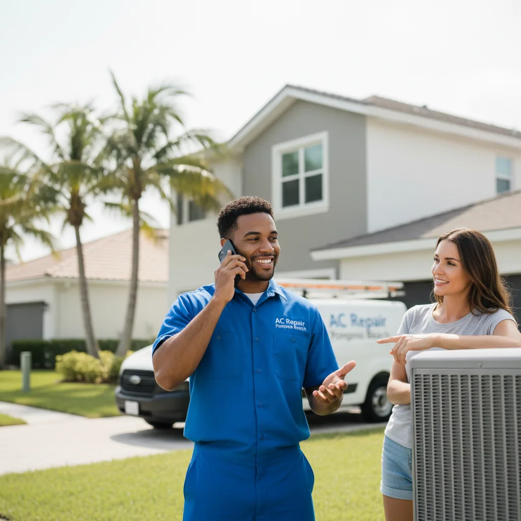 AC Repair Pompano Beach customer support in Stacy